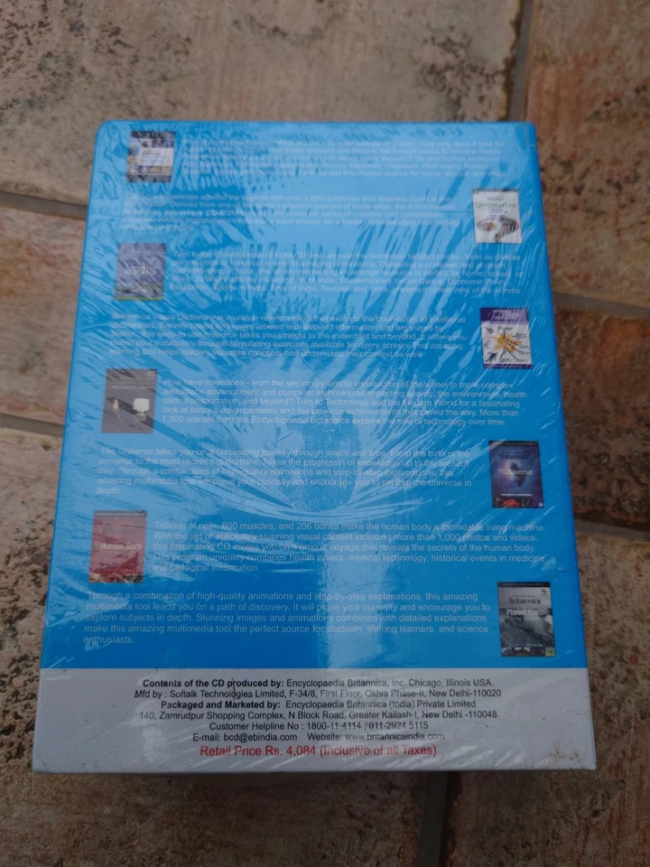 Encyclopedia Britannica Ultimate Reference Pack 8 CD/CDROM Pack *New Sealed* - Image 3 of 4