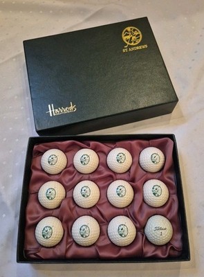 St. Andrews 'The Evolution of Golf' Historische Edition 12 (11) Golf Bälle RAR !