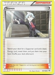 Steven 90/108 Roaring Skies Uncommon Trainer