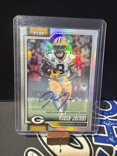 2026 Topps Flagship Rainbow Foil Auto Josh Jacobs Packers #77 AU
