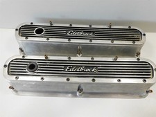 Edelbrock Elite Series Dodge Chrysler Mopar 318 340 360 Valve Covers Edelbrock Elite Series Dodge Chrysler Mopar 318 340 360 Valve Covers