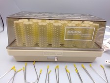 Clairol Kindness 20 Instant Hair Setter Hot Rollers Curlers Vintage Some Clips