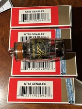 Gold Lion KT 88 tubes- less than 2 hours total time-  quad set
