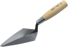 AR421 4-1/2-Inch by 2-1/4-Inch Archaeology Pointing Trowel with Wood Handle