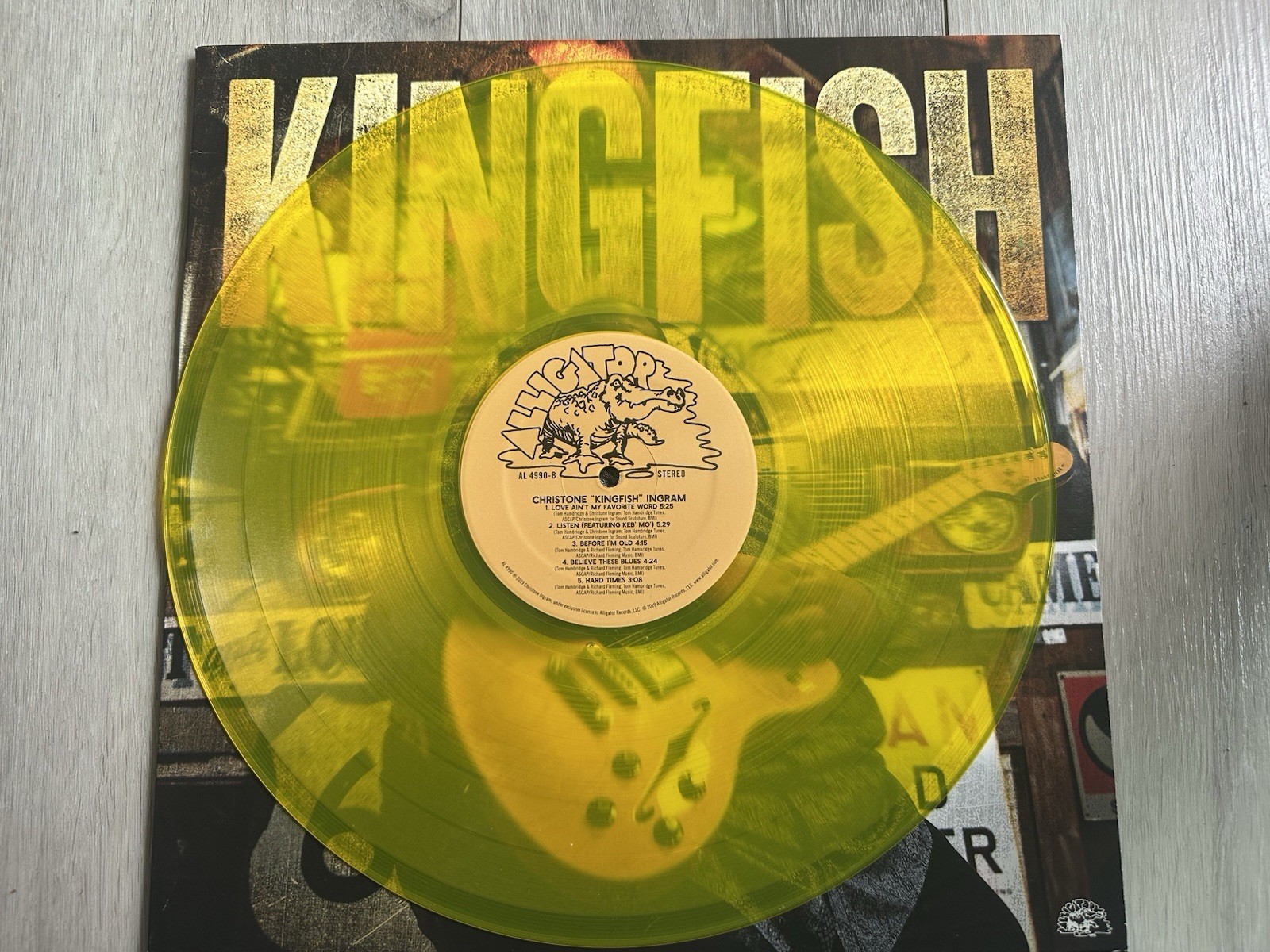 Christone 'Kingfish' Ingram Kingfish Yellow Vinyl LP