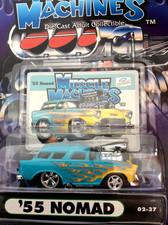 Muscle Machines 1955 Chevy Nomad Wagon - 164 - 55 Chevy - Flames Muscle Machines 1955 Chevy Nomad Wagon - 164 - 55 Chevy - Flames