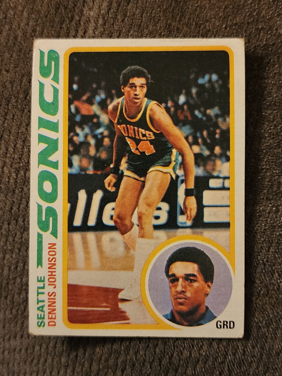 1978-79 Dennis Johnson Topps #78 RC Rookie VG/EX *Soft Corners* CS
