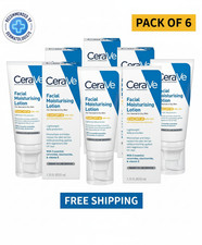 Image of CeraVe AM Facial Moisturising Lotion SPF50 52ml Multipack 6 x UK DEAL
