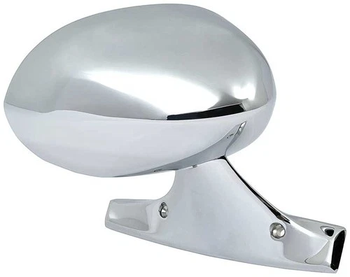 1971-74 Dodge Plymouth B/E-Body; Chrome Outer Door Mirror; Manual Bullet;