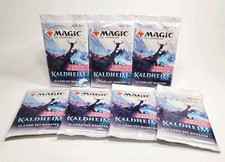 7x Kaldheim Set Booster Pack Magic The Gathering New Sealed NIP 