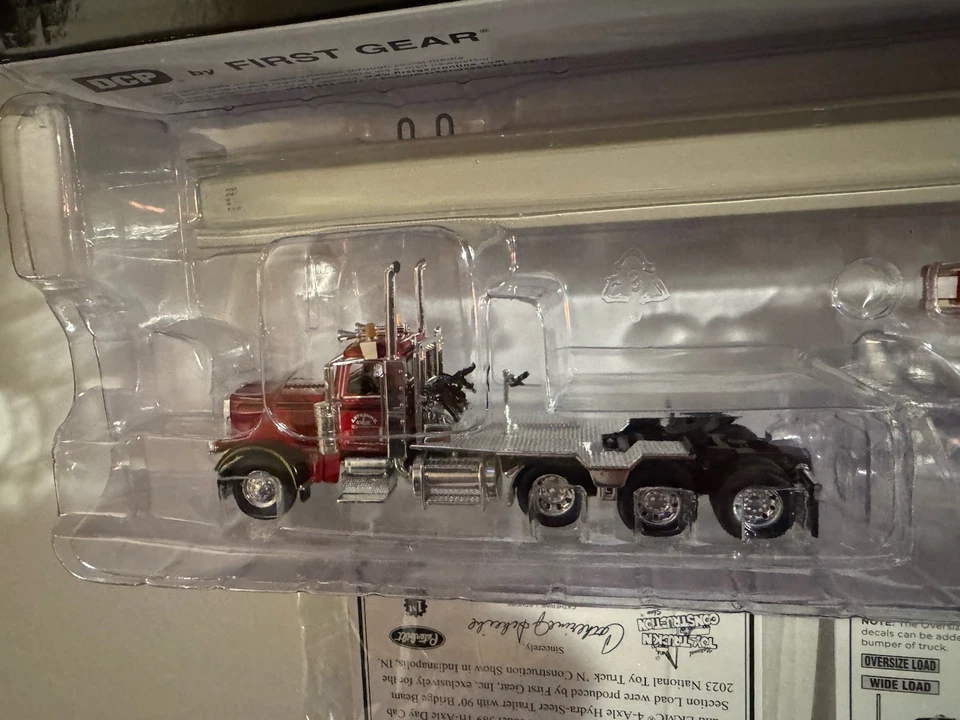 DCP 1:64 NTT'NC LEFEBVRE 389 Peterbilt & ERMC Hydra-Steer BRIDGE BEAM LOAD - Image 3 of 4