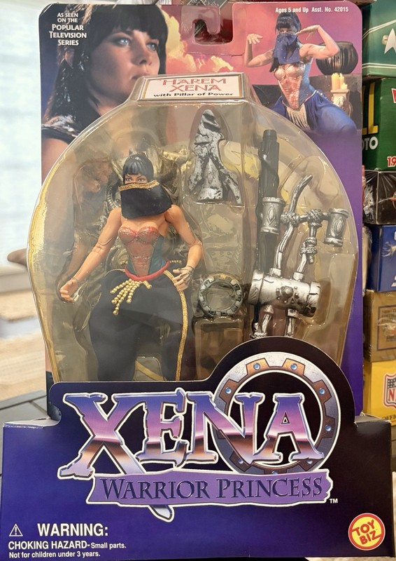 Harem Xena 6” Action Figure. New Toy Biz 1998 Xena Warrior Princess
