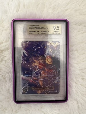 Monkey.D.Luffy - OP09-119 (SP)  (from OP13) BGS 9,5 No PSA One Piece TCG