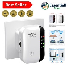 Advanced WiFi Signal Booster for 3000 sq.ft, Eliminate Dead Zones Effortlessly