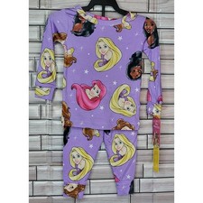 Disney Princess Purple Long-Sleeve 2Pc Pajama Set 18M NWT Toddler Sleepwear