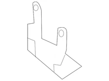 Genuine Nissan Cable Lock Plate 36406-7S000