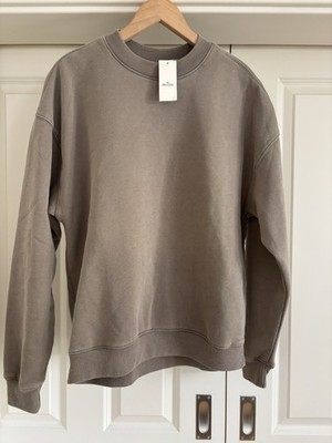 Kuschlig weicher Sweater Sweatshirt Hollister neu Oliv oversized M