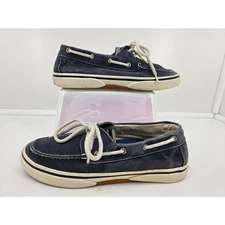 Sperry Top-Sider men’s size 9 navy canvas boat shoes