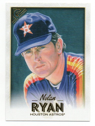 Nolan Ryan #48 2018 Topps Gallery card