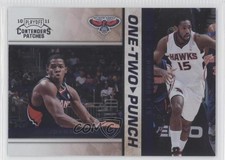 2010-11 Playoff Contenders Patches One-Two Punch Joe Johnson Al Horford #16 0j0