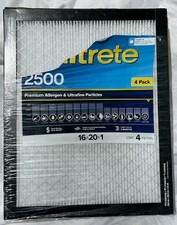 Filtrete 3M 16x20x1 2500 MPR MERV 14 Premium ...