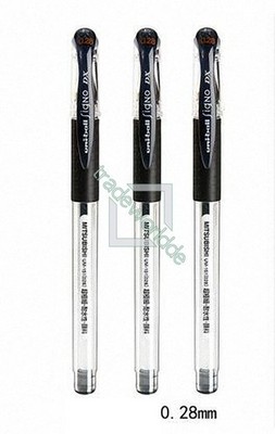 1PC New Uni-Ball Signo UM-151 0.28MM BLACK roller ball pen