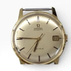 Vintage Omega 34 mm 18K Yellow Gold Automatic Head Only Watch 166001 60's
