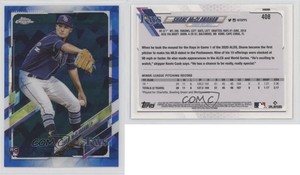 2021 Topps Chrome Sapphire Edition Shane McClanahan #408 Rookie RC