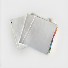 Lot Of 3 Avery Jan-Dec 12 Tab Dividers for 3 Ring Binders Tabs 11127 No Index