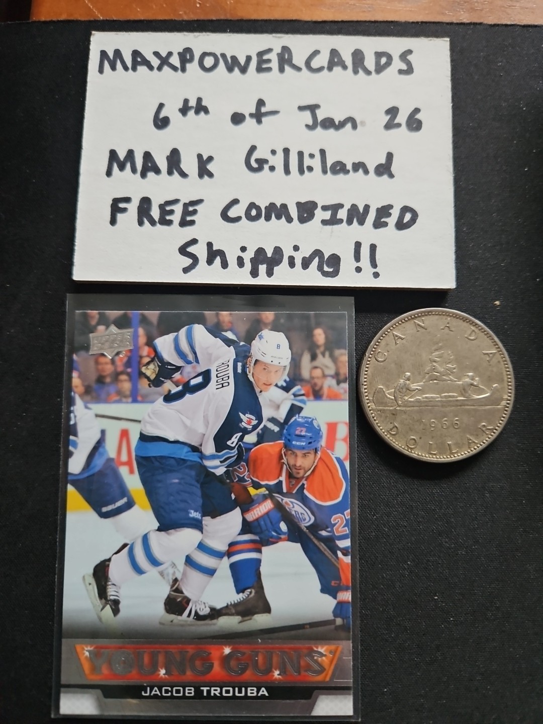 2013-14 UPPER DECK JACOB TROUBA YOUNG GUNS #237