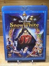 Snow White and the Seven Dwarfs Blu-ray/DVD, 2009, 3-Disc Set Diamond Edition