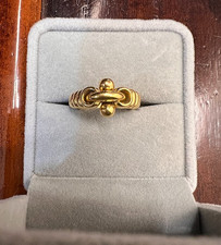 BVLGARI 18K YG RING VINTAGE / RARE