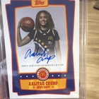 Topps 2025 Chrome McDonald's All American Aaliyah Crump Auto #EA-AC AUTOGRAPH
