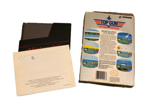 Top Gun Second Mission NES with original box, case, and manual CIB