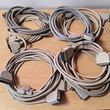 8x Lot Deal Belkin 10 Foot DB25 Male CN36 Centronics Male Parallel Printer Cable