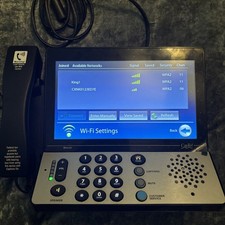 CapTel 2400iBT Captioned Phone Hearing Impaired Touchscreen Telephone Works