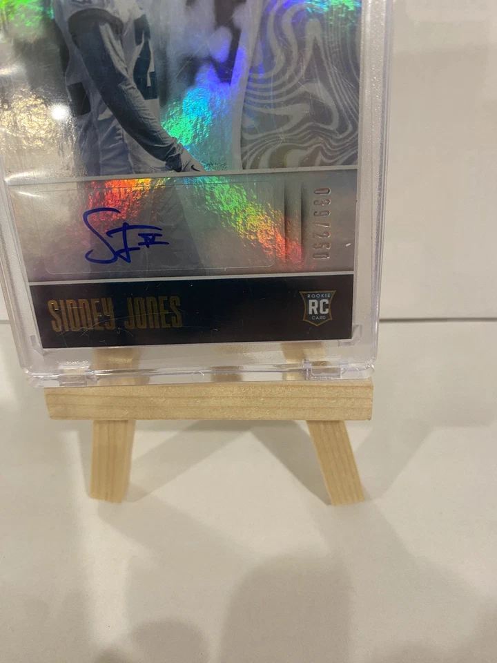 2017 Panini Illusions Rookie Signs /250 Sidney Jones #153 Rookie Auto RC - Image 3 of 3
