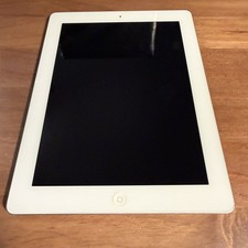 Apple iPad 4th Gen - 16GB Wi-Fi A1458 White  Factory Reset Done