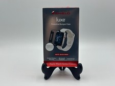 ZAGG Luxe Protective Bumper Case Matte Black For Apple Watch Series 4 44mm