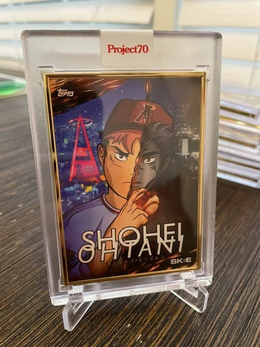 Topps Project 70 Card 324- Shohei Ohtani by DJ SKEE- Gold Frame 1/1