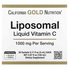 California Gold Nutrition Liposomal Liquid Vi...