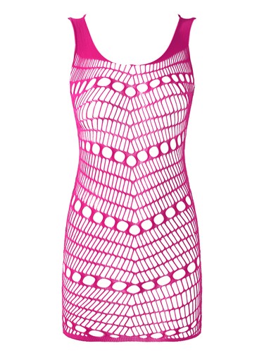 Womens Fishnet Lingerie Babydoll Mesh Hole Chemise Babydoll Sleepwear Mini Dress - Picture 54 of 174