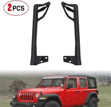 Nilight 52" LED Light Bar Upper windshield Mounting Bracket For Jeep JK 07-2017