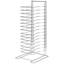 15-panel Aluminum Pizza Tray Rack