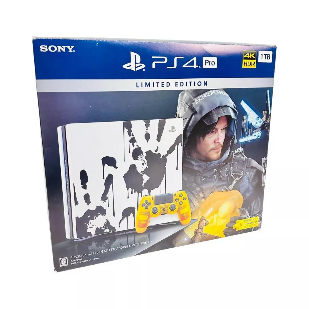 PlayStation 4 Pro 1TB Limited Edition Console - Death Stranding Bundle