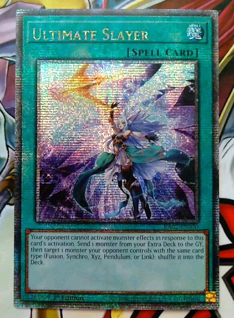 YuGiOh Ultimate Slayer Quarter Century Secret Rare - RA02-EN070
