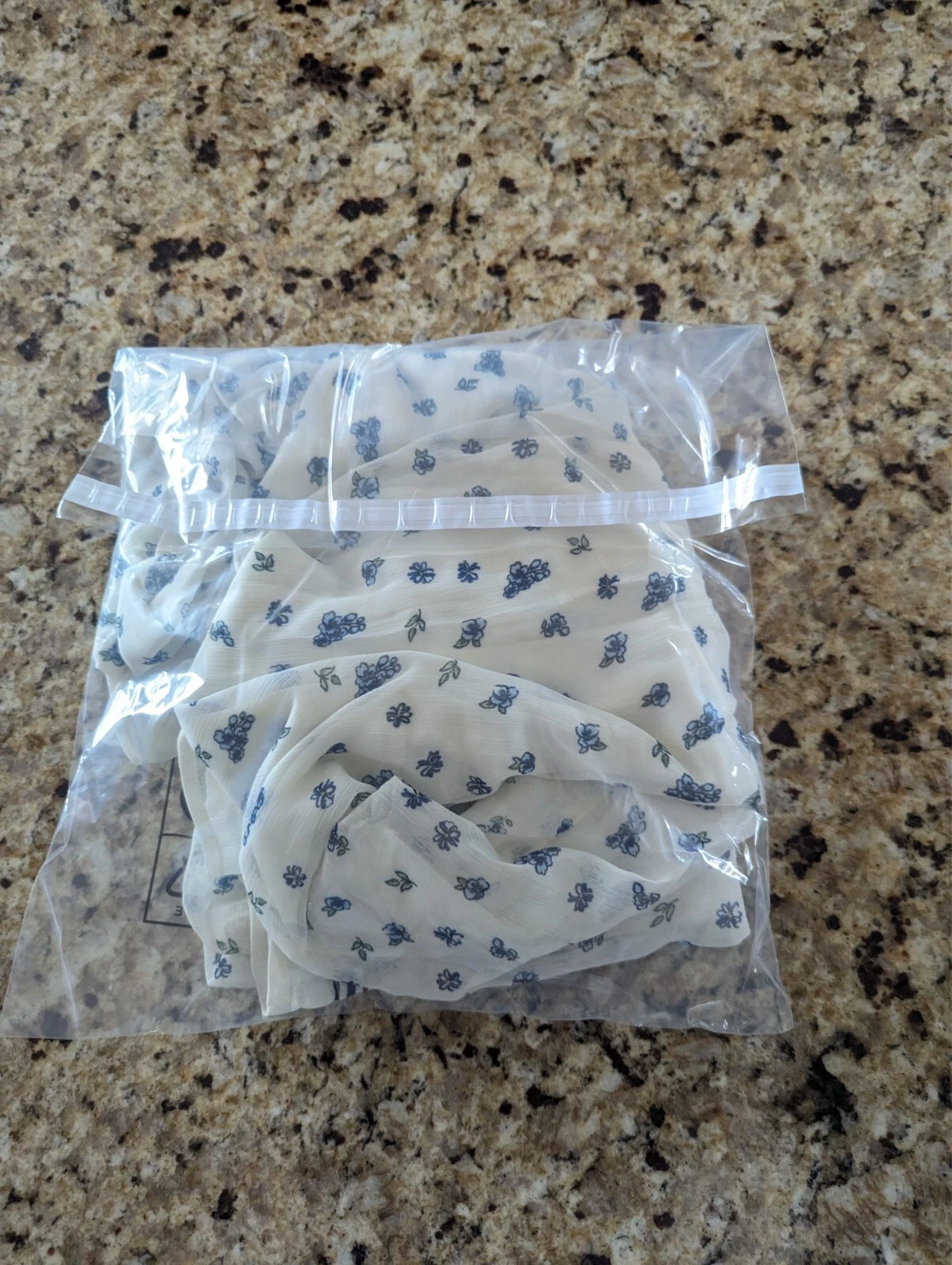 OFF WHITE Abito donna Tiny Creek floreale bianco sporco taglia L