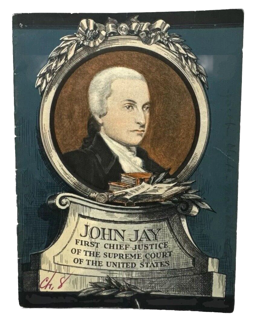 John Jay First Supreme Court Judge JOHN Chief Justice Of US