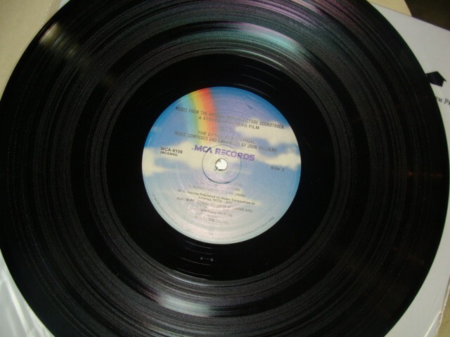 VINYL RECORD LP E.T. THE EXTRA-TERRESTRIAL SOUNDTRACK + ET PICTURE
