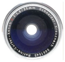 Schneider Retina-Curtar-Xenon C f:5.6/35mm Kodak Wide-Angle Lens